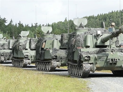 M109自行榴弹炮，自行火炮祖师爷