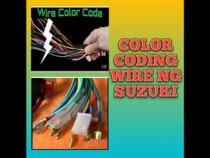 color coding wire harnes ng suzuki.