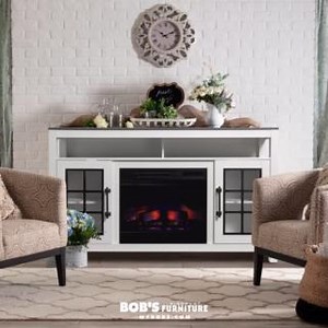 6.9K views · 62 reactions | Fireplace entertainment centers? Yes, please! #FireplaceEntertainment #EntertainmentCenter https://mybobs.shop/3JmHWh2 | Bob's Discount Furniture | Facebook