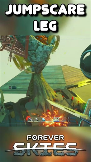what you mean its a detached leg attached to my airship #ForeverSkies
