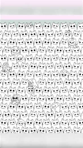 FIND SPECIAL CAT 🐈 PUZZAL GAME 🎮#shortsfeed #shorts #puzzlegame #viral #braintest