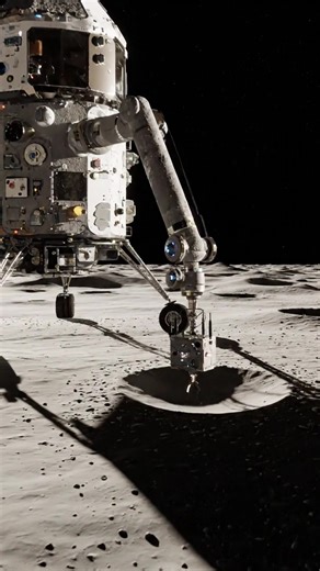 Cinematic View of NASA’s Moon Ice Hunt Mission #fblifestyle | Space Verse