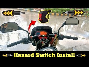 How to Install Hazard Switch On Motorcycle | Step-by-Step Guide