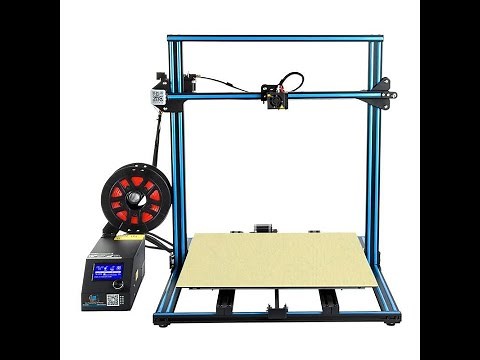 Creality CR10 S5 Unboxing and Setup