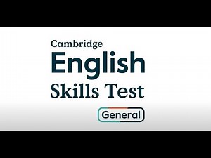 Cambridge English Skills Test: General