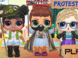 Play LOL Surprise Protest | Free Online  Games. KidzSearch.com