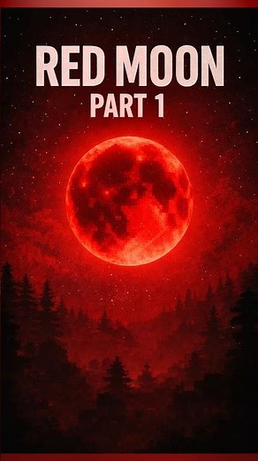 Scary Minecraft Red Moon part 1 #minecraft