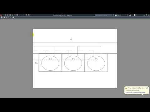 حرفة بكِفّة | حل مشاكل الطباعة في AutoCAD وضبط اللوحة وإظهار العناصر المخفية
