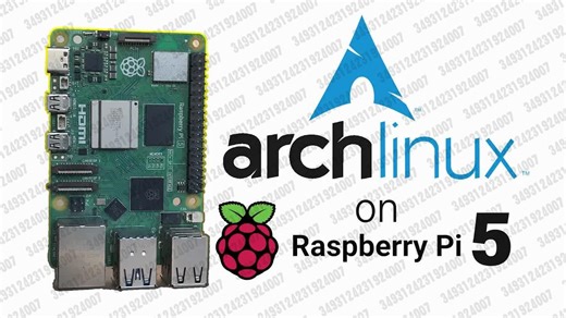 2024.11.20 【TechChip】在 Raspberry Pi 5 上安装 Arch Linux [印地语 4K]