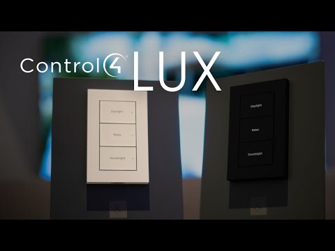 Luxury at Your Fingertips | Control4 LUX Keypads by Millennium Sounds