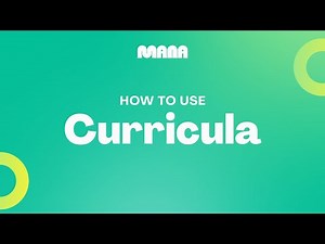 How to use Curricula in Mana (Formerly LoveHeart AI)