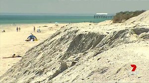 Dozens of protesters descended on Semaphore in their fight to stop sand being carted to other Adelaide beaches. www.7NEWS.com.au #Semaphore #7NEWS | 7NEWS Adelaide