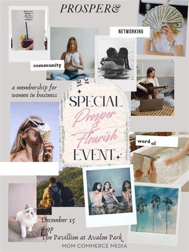 ✨ BIG NEWS ✨ Our 2026 Vision Board Event is now open to everyone! 🎟️ $20 tickets — all materials included! 🥂 Potluck style — bring a snack or drink! 📅 December 15 ⏰ 6–8 PM 📍 The Pavilion at Avalon Park Let’s plan, dream, and flourish together. 🤍 | Orlando Mom Collective