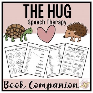 The Hug - Speech Therapy Book Companion