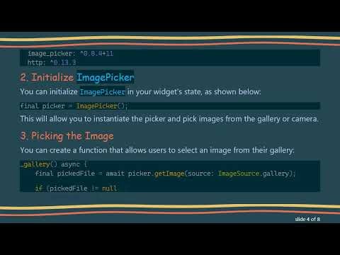 How to Successfully Upload Images with ImagePicker in Flutter