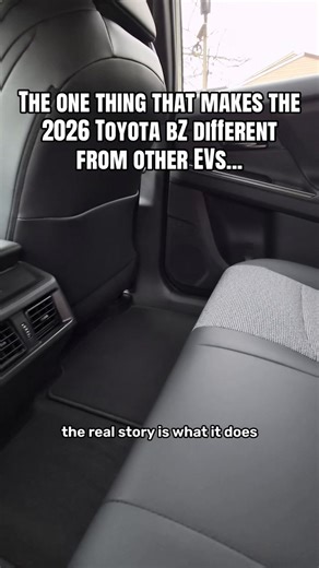 The one thing that makes the 2026 Toyota bZ different