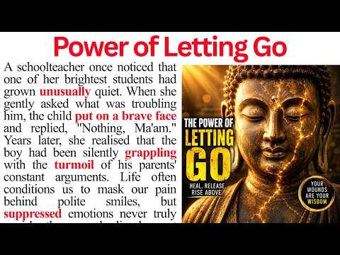 Power of Letting Go | Reading Passage Motivational | Reading Comprehension Passage | Improve English