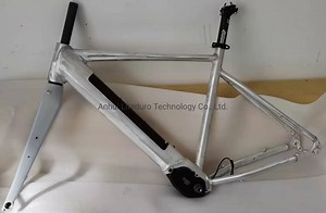 [Hot Item] 700c Aluminum Gravel E-Bike Frame W/ Kit 29er Bafang M800 Road Ebike Kit