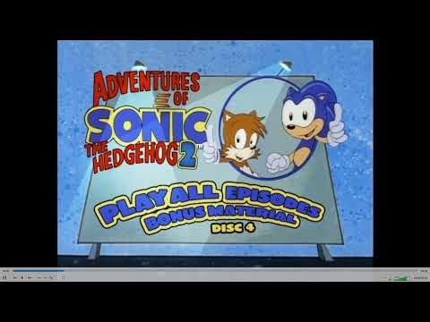 Opening To The Adventures Of Sonic The Hedgehog Volume 2 Disc 4 2008 DVD