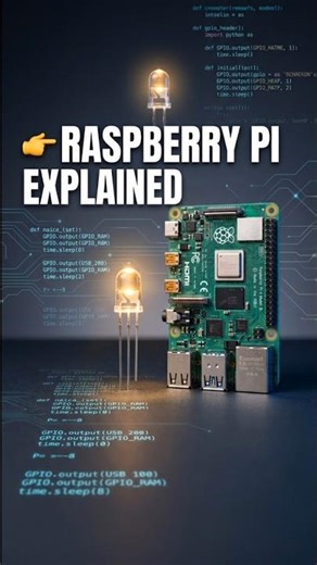 Raspberry Pi Explained | Beginner Guide #shortsfeed #raspberrypi #iot #minicomputer