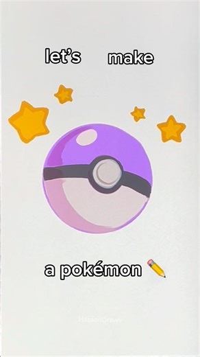 Let’s Make A Pokémon (Using Pokémon Cards?) ✏️🎨 #shorts #pokemon #pokemoncards #drawing