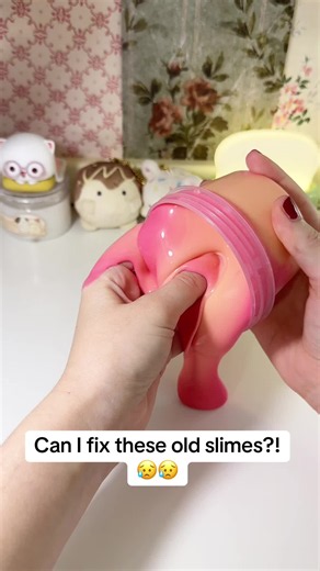 Fixing Melted Strawberry Slime: How I Restored Old Clay & Jiggly Textures