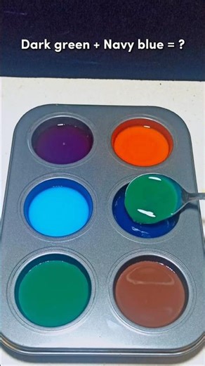 Satisfying Paint Mixing with ASMR Sounds | Relaxing Color Blend 🎨🔊 #asmr