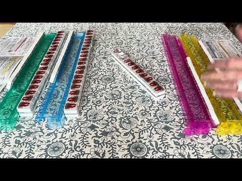 Siamese Mah Jongg® - How to set up to play using "2 racks" each. NEW RULES!