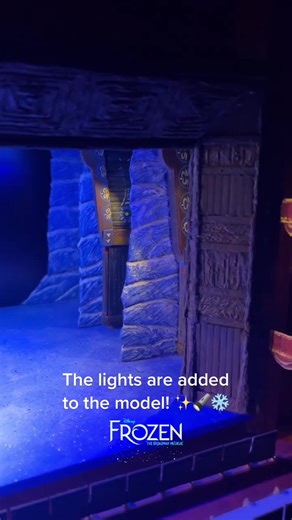 #frozen #musical #broadway #musical #theatremodel #theatreset #setmodel #miniature #fyp #disney