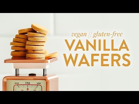 Vegan GF Vanilla Wafers | Minimalist Baker Recipes
