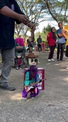 Let's see the string puppet wearing new clothes 🤣😂