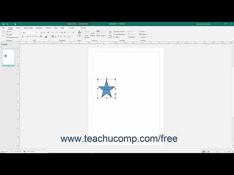 Publisher 2019 & 365 Tutorial Adding Text to Shapes Microsoft Training