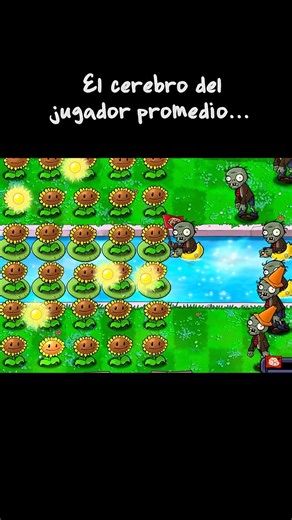 El cerebro del jugador promedio 🍷🤑 #viral #pvz #pvzgameplay