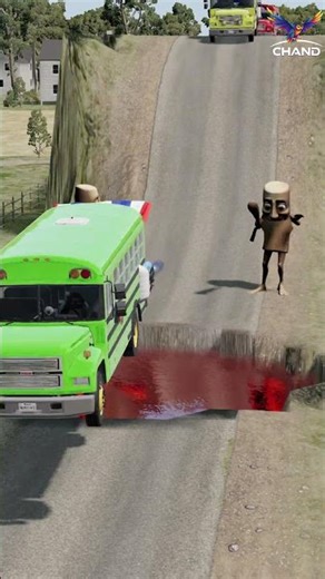 🔥 Bus Splashes Massive Puddle? Absolutely Hysterical! 😂