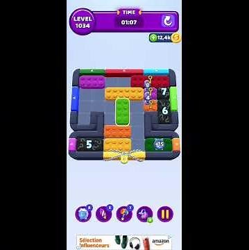 Color Block Jam - Level 1034 solution #games #gaming #puzzle #gameplay