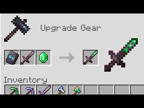 Weapon & Tools Armor Trims in Minecraft Addon
