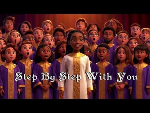 Step by Step With You – Uplifting Pre-Teen Gospel Choir Song | Lyrics in Description