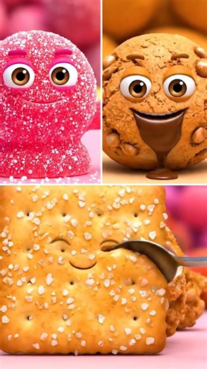 Watch These Cute Snacks Devour Themselves! 🍩😋