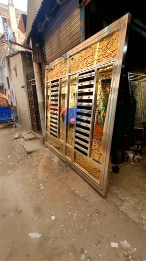 16K views · 171 reactions | Golden Colour Main Gate Design #gold #colour #main #gate #maingate #gateprice #reels #rsbd #shorts #GAT | Rs bd | Facebook