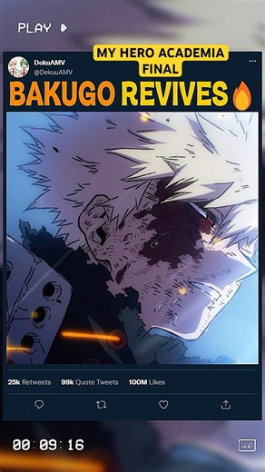 BAKUGO CAME BACK AFTER DYING🔥🔥🔥| #myheroacademia #edit #mha #amv #anime