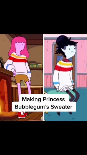 Creating Marceline Inspired Cat Sweater