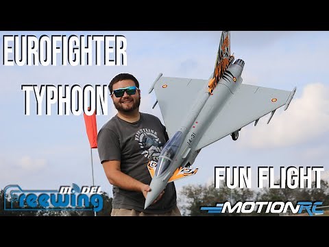 Freewing Eurofighter Typhoon 90mm EDF Flight At Florida E-Jets | Motion RC