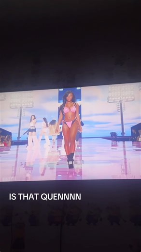 Discover Quenlin Blackwell Walking in Victoria's Secret 2025