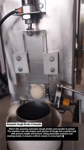Automatic Dough Divider & Rounder | Perfect Dough Balls Every Time 🍞 #Shorts