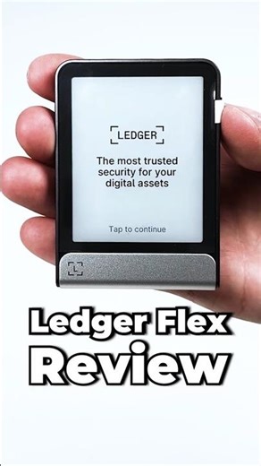 Ledger Flex Review 2026