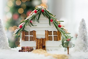 Get the Farmhouse of Your Dreams, Gingerbread-Style