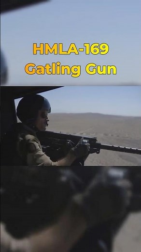 U.S. Tests New HMLA-169 Gatling Gun That Shocks the World