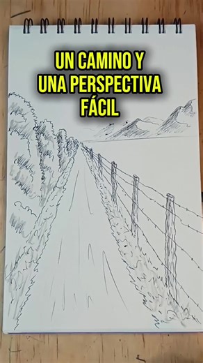 Cómo dibujar un paisaje en perspectiva