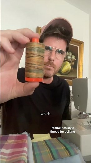 choosing the right thread for my first (sustainable) quilt