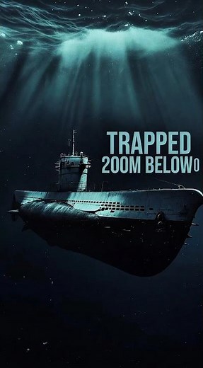 Trapped 200 Meters Underwater… Would You Survive a Nazi U-Boat? #WW2 #Submarine #UBoat #History